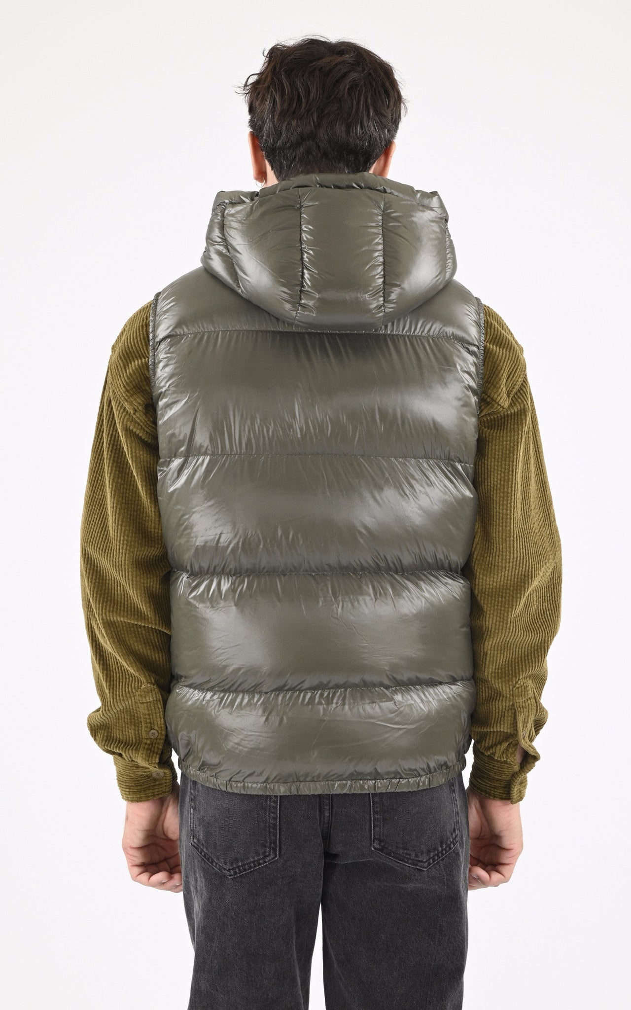 Doudoune sans manches Cesar mixte kaki