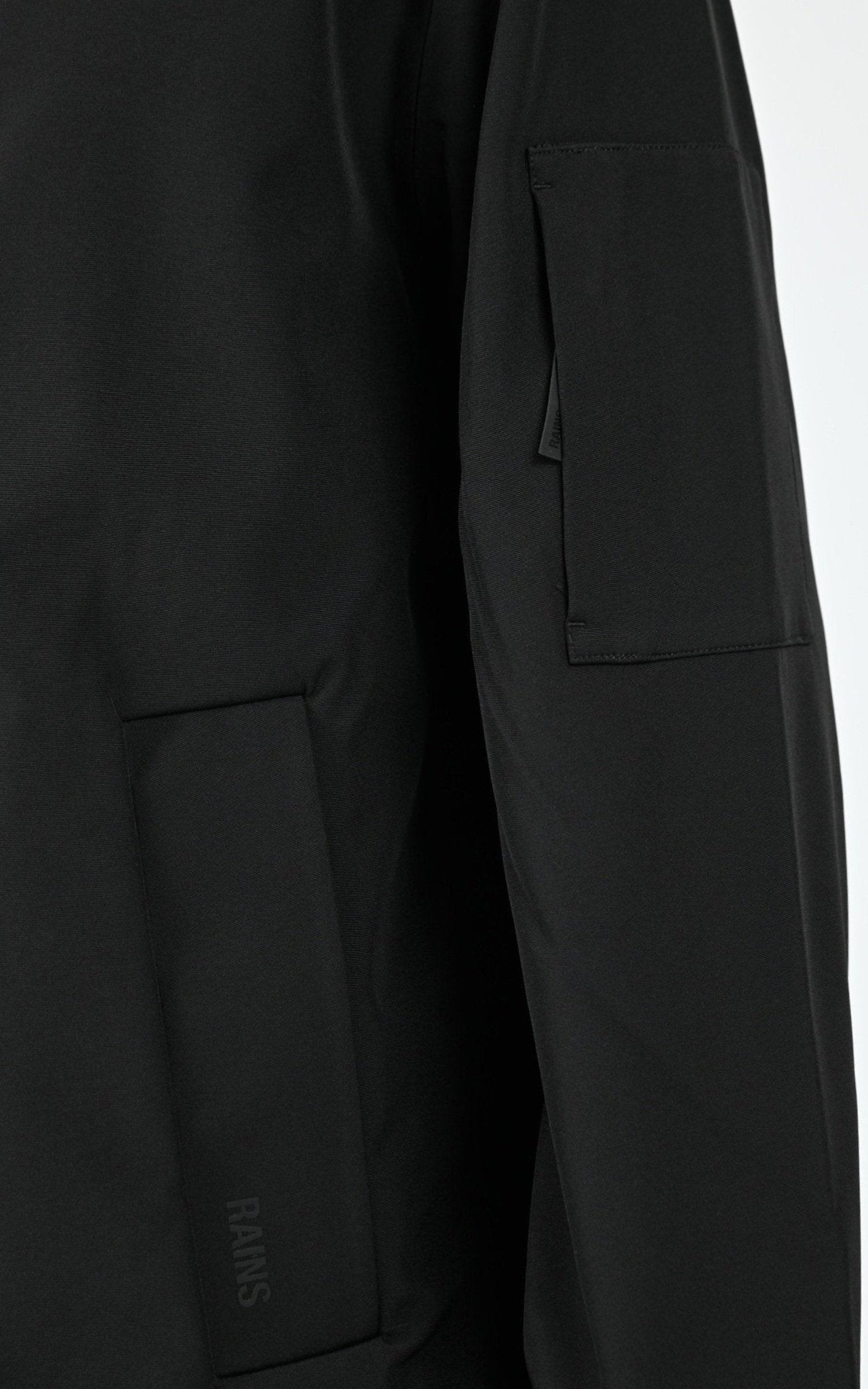 Parka longue mixte noir