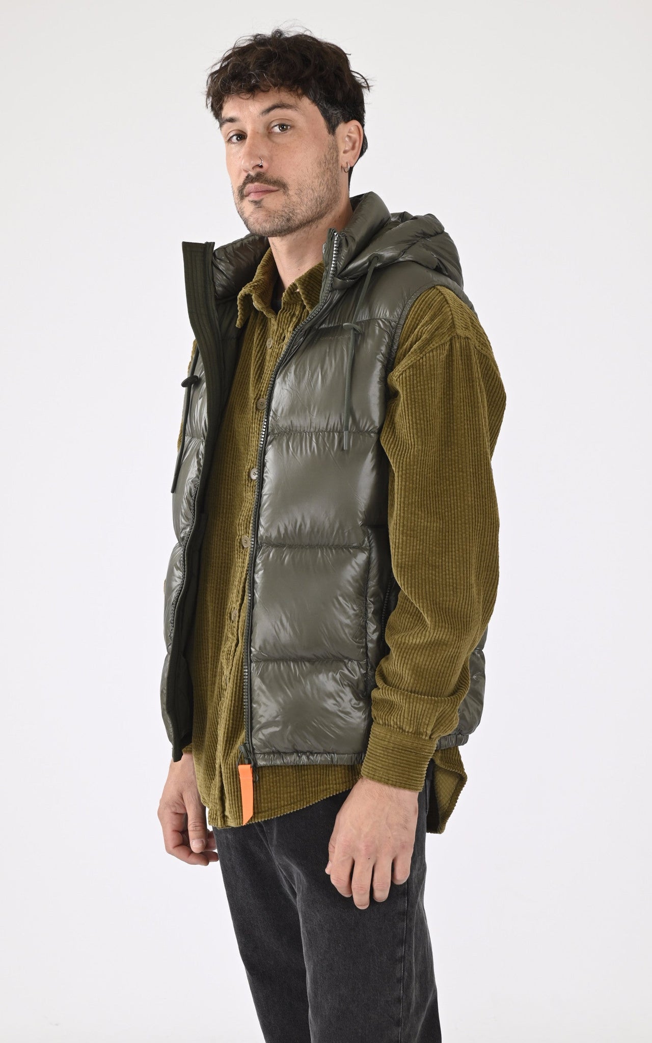 Doudoune sans manches Cesar mixte kaki