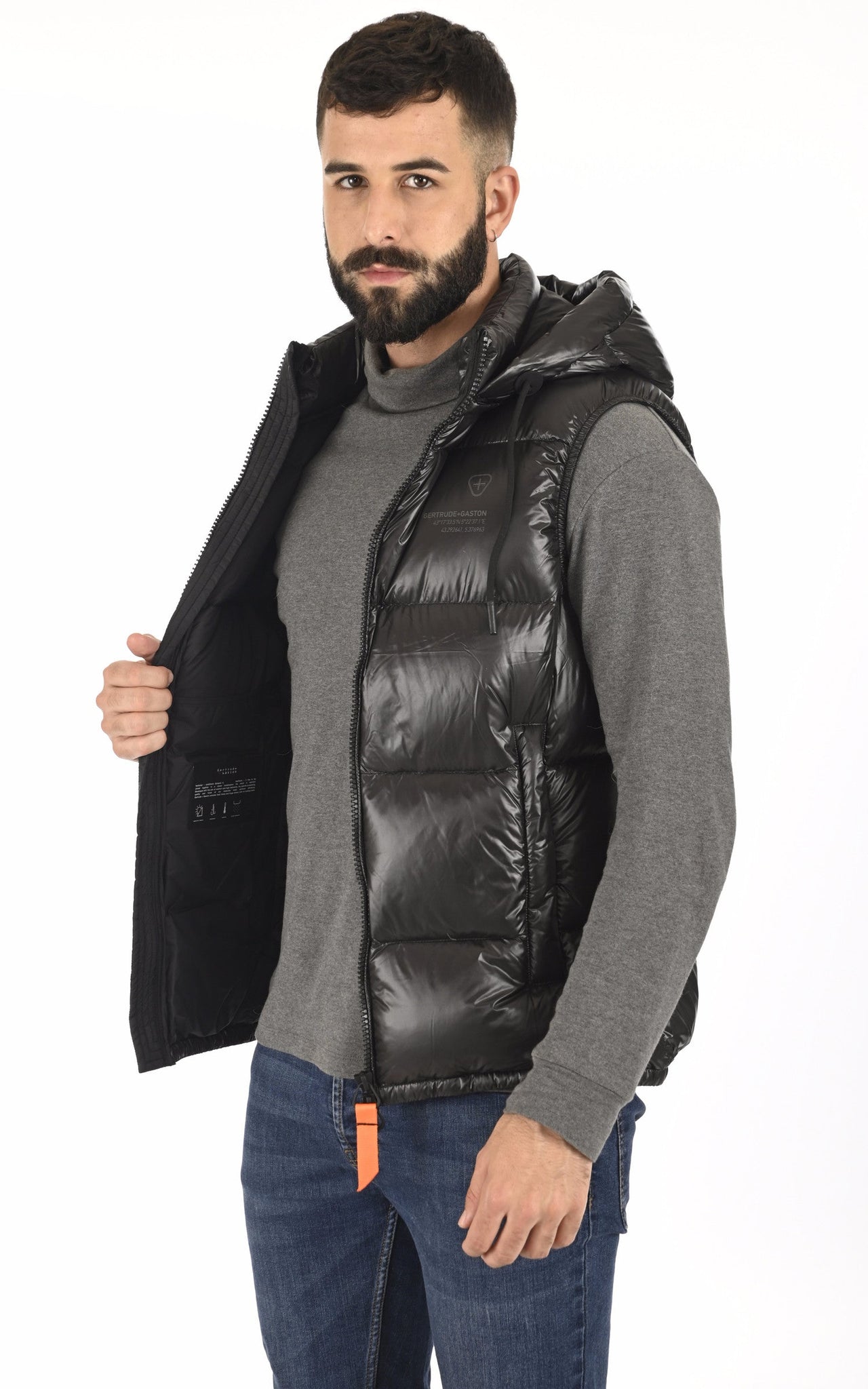 Doudoune sans manches Cesar mixte noir