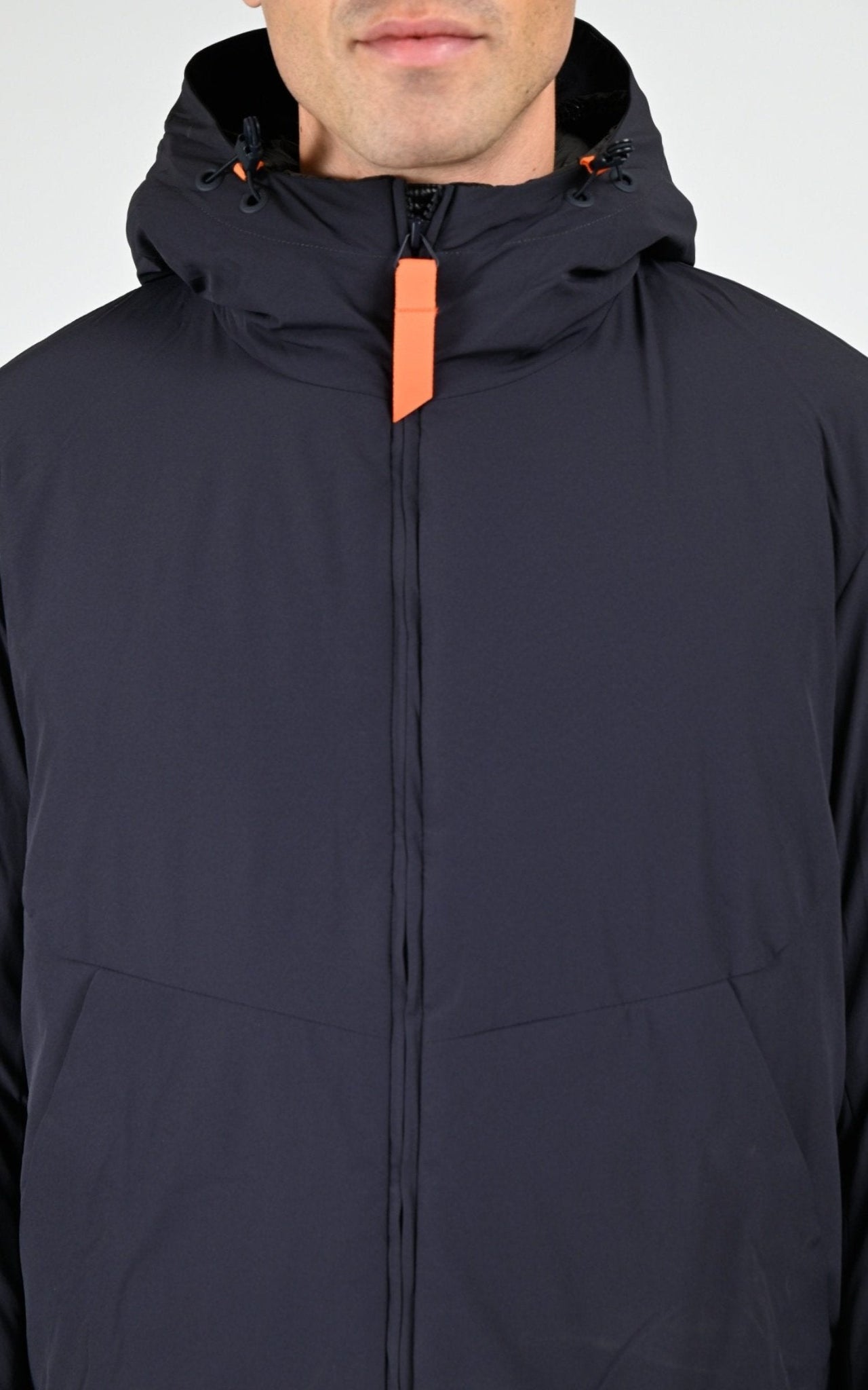 Parka courte Elzear bleu nuit