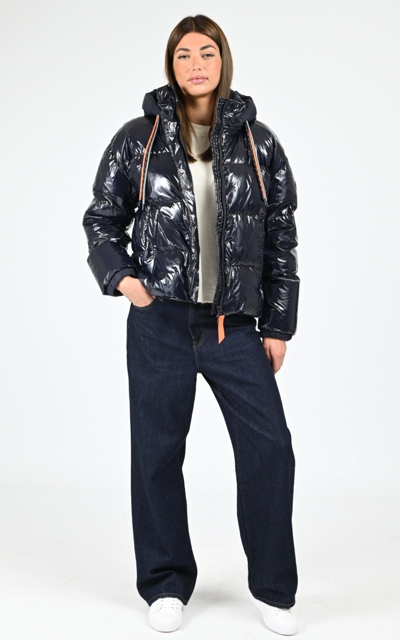 Doudoune Lili Bright bleu marine