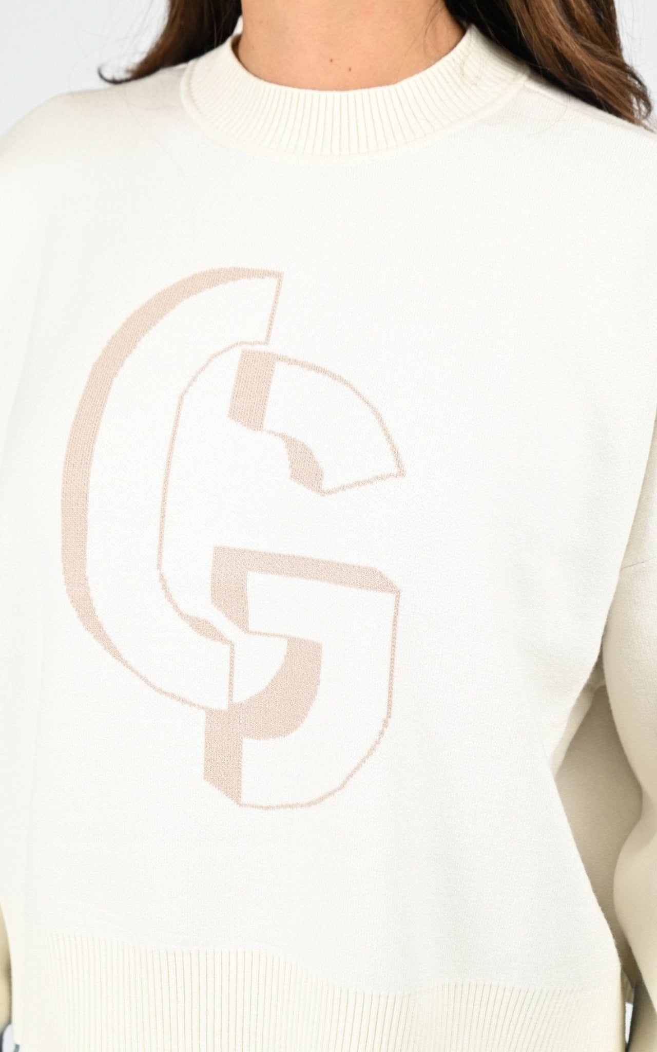 Pull maille Natalia blanc