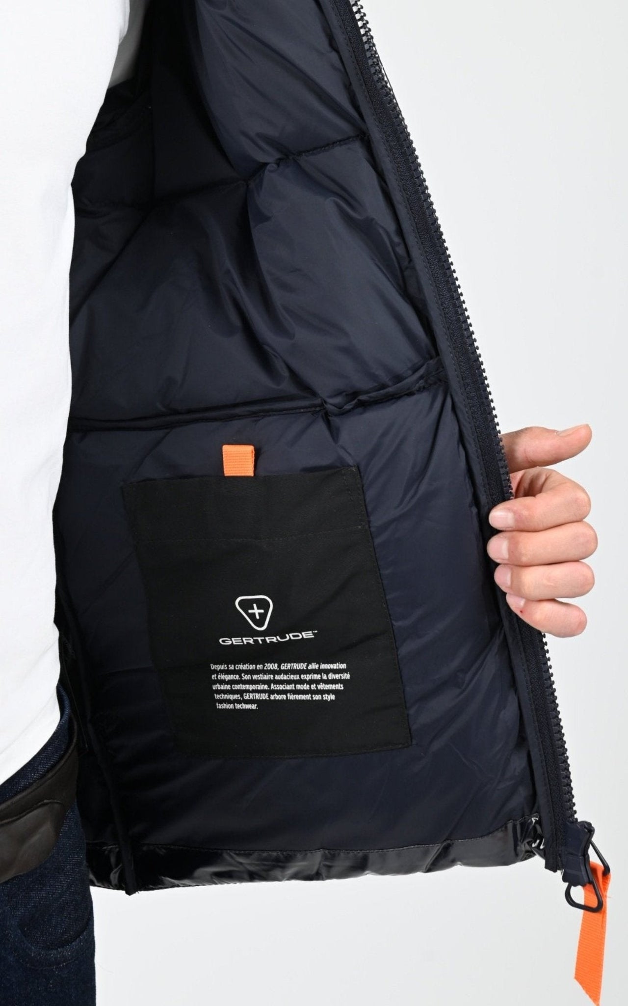 Doudoune Vianney Bright bleu nuit