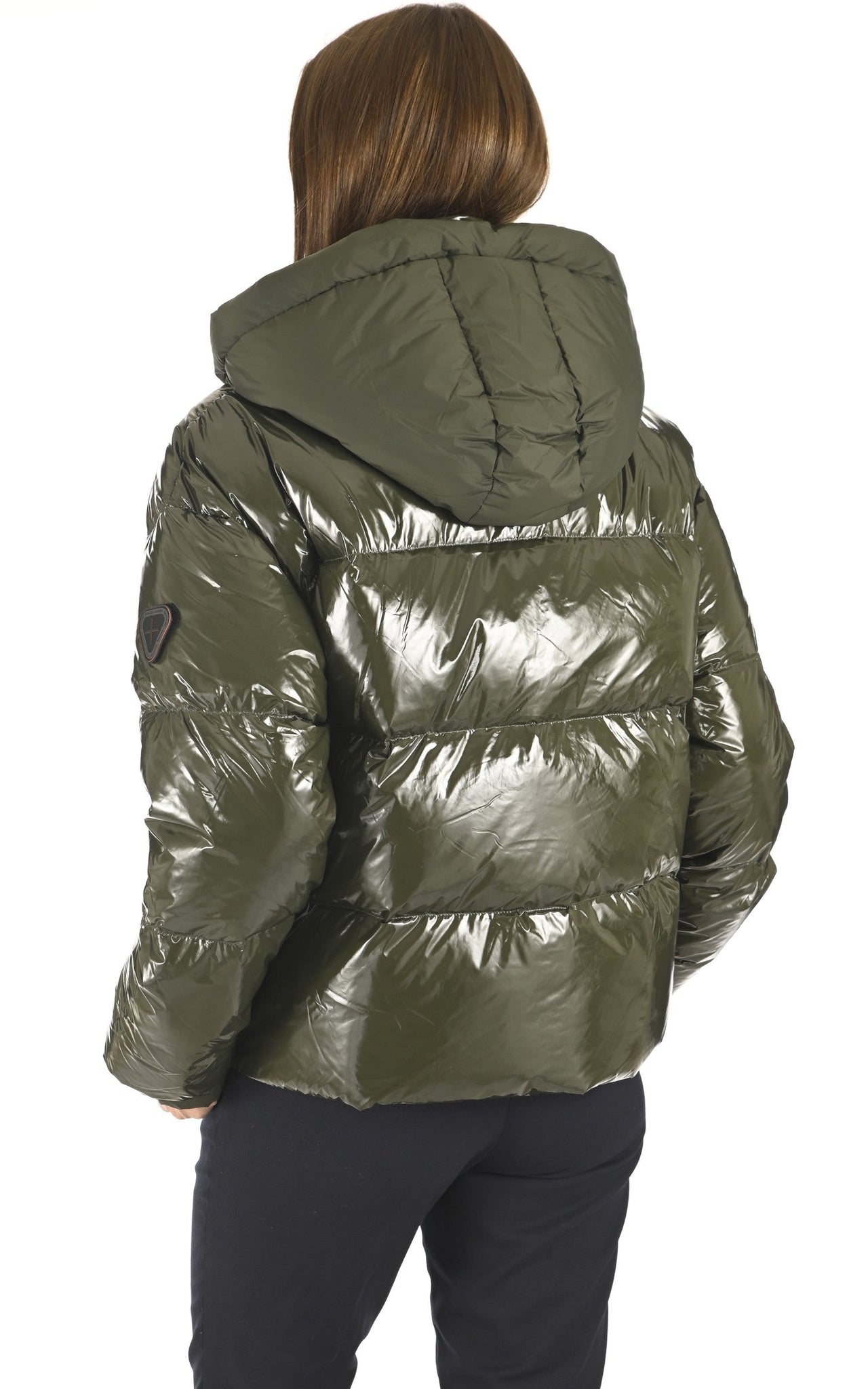 Doudoune à capuche Lili Bright kaki