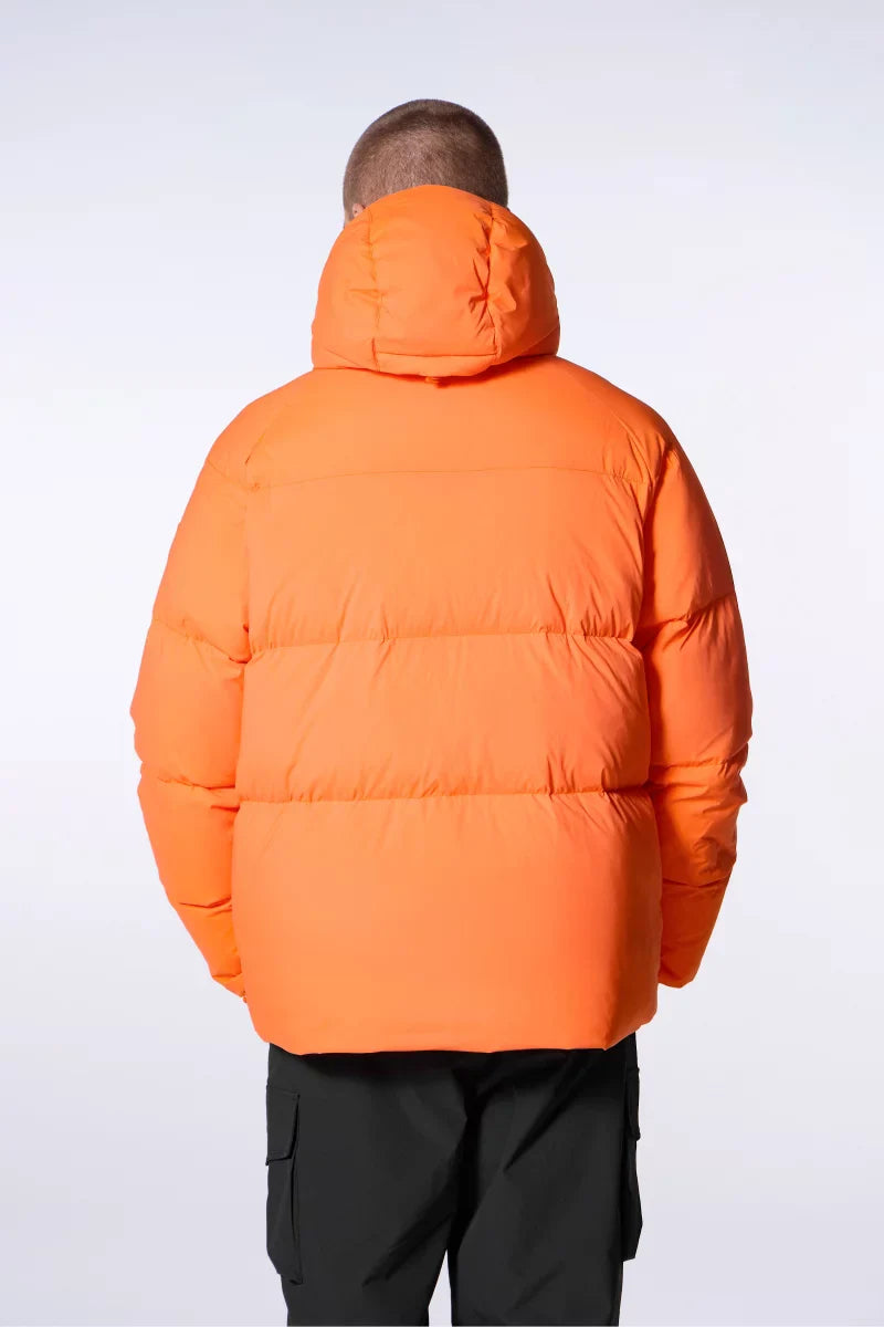 Doudoune mixte oversize à capuche Azael Orange