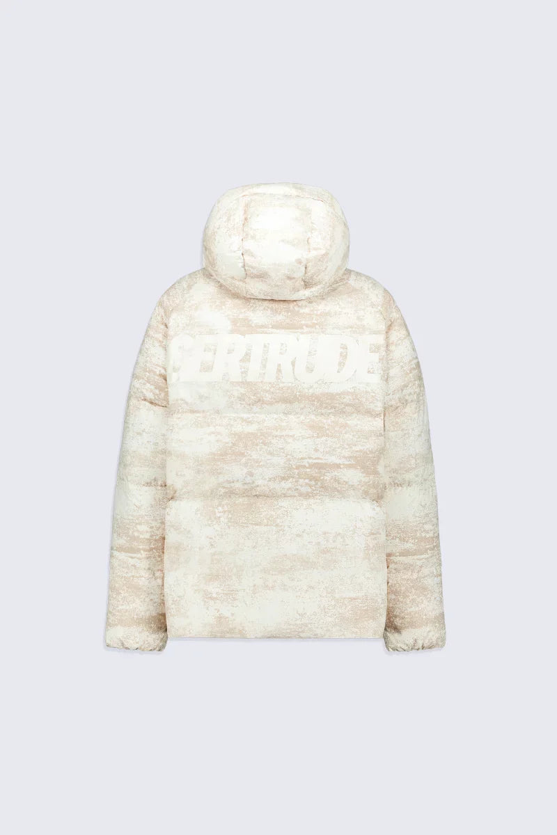 Doudoune femme oversize imprimée Azael Print