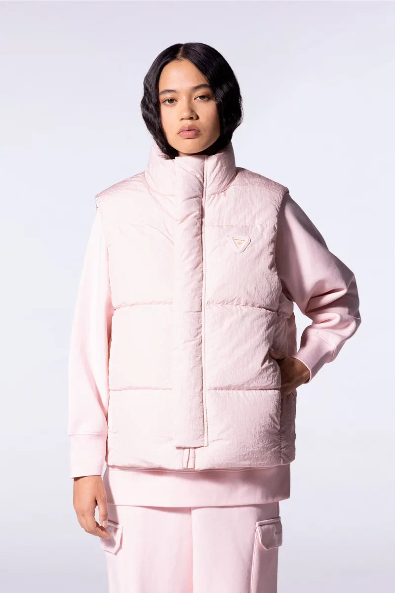 Doudoune mixte sans manches en nylon Cesario-R