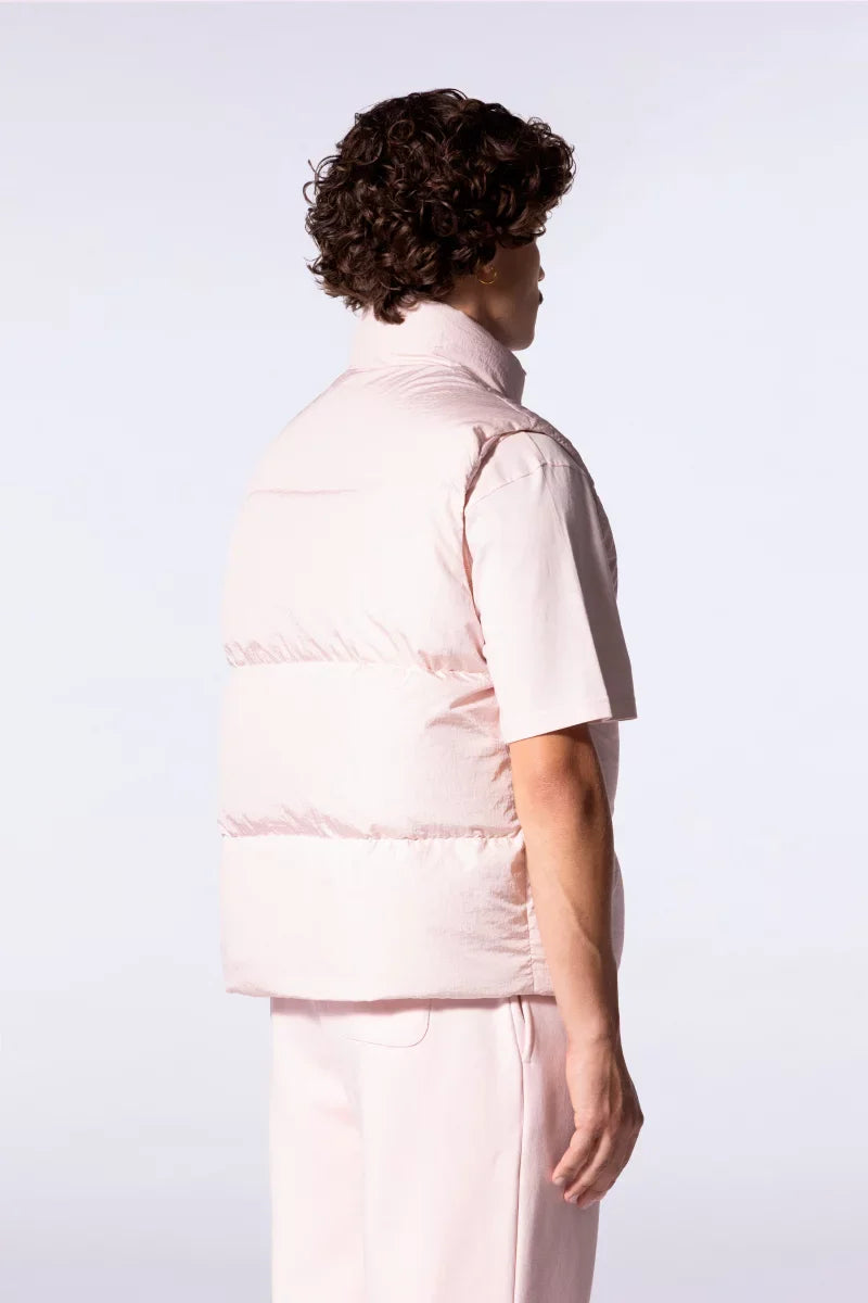 Doudoune mixte sans manches en nylon Cesario-R