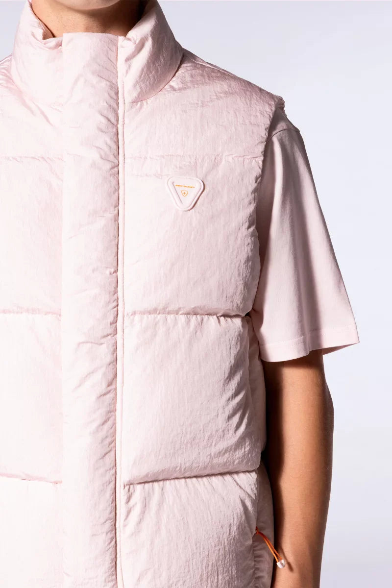 Doudoune mixte sans manches en nylon Cesario-R