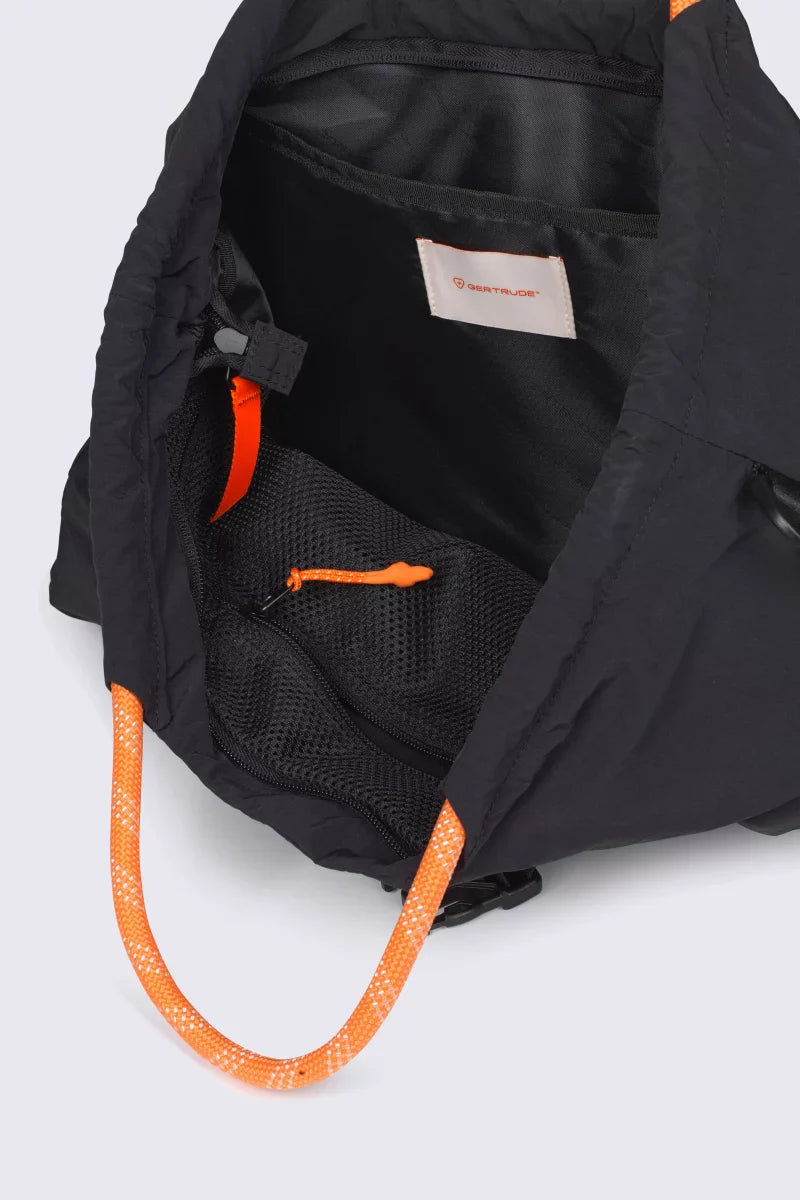 Sac en nylon texturé zippé Tevy